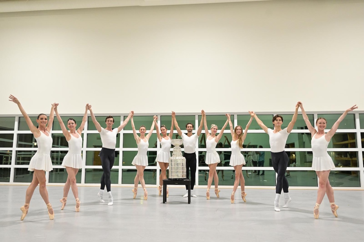 11. Stanley Cup in Miami City Ballet